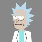 Bored Rick Sanchez
