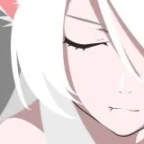 Anime white hair