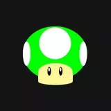 Super Mario Mushroom (Pilz) green