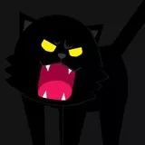 手乗りタイガー（黒ヒョウ・・・　誰か虎模様を・・