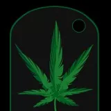Weed Dog Tag