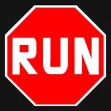 RUN Sign