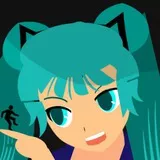 初音ミク 巨大少女