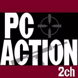 PCAction@2ch (バナー風/レターボックス赤)