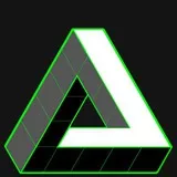 Infinite Triangle Optical Illusion Hologram