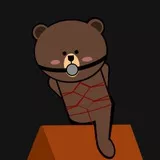 LINE bear Masochist　改良型ドＭブレム