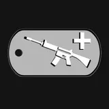 Assault rifle Dogtag