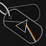 Dark Side Of The Moon Dogtag
