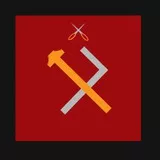 プラウダ高校　校章　Pravda high school badge