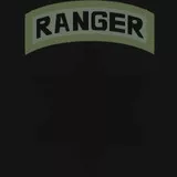 6th Infantry Division (Light) with Ranger Tab - Subdued (green) - *Corrected*