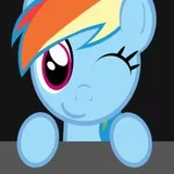 Rainbow Dash - Wink