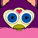 Furby in Purple