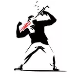 BOOM HEAD SHOOT, Gun Head Silhouette