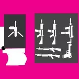 TOILET GUNS WHEN IT WAR