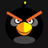 Angry Birds black