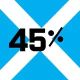 We are the 45%!