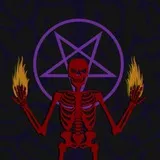 Satanic Skeleton