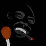 Black Man with Chicken ^^(Im also black so this is ok )  - Credits to AWIsnogood