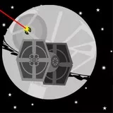 concurso bcit Estrella de la muerte+caza tie