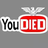 you died