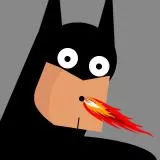 BATMAN ,DC COMICS, fire