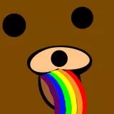 rainbow bear