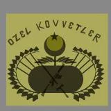 Özel Kuvvetler Komutanlığı Arması Yazılı