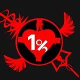 1% heart