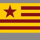 Aragonese independentist flag (Estrelada Aragonesa - Estado Aragones ) - 4