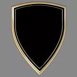 Detailed shield/base shield.