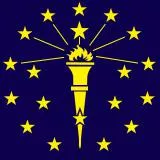 Indiana State Flag