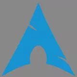 Archlinux logo flat