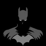 BATMAN ,DC COMICS, grey