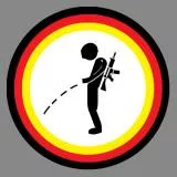 German Pissing Soldier