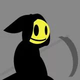 Grim Reaper Smiley Face