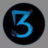 Blue 3 Logo 2