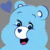 Blue Care Bear