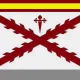 Spanish Cross of Burgundy and Santiago's Cross