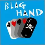 Blag hand .  Cards ace harts dimonds spades clubs 