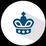 Minimalist King Icon