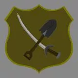 Sword and spade trench man kit